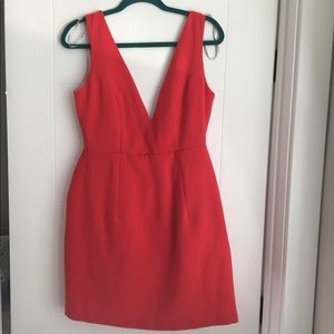 Asos Orange Cocktail Dress